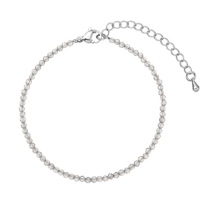 Korálkový náramek ze záhnědy 43055.3 smoky quartz light Evolution Group