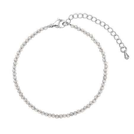 Korálkový náramek ze záhnědy 43055.3 smoky quartz light Evolution Group