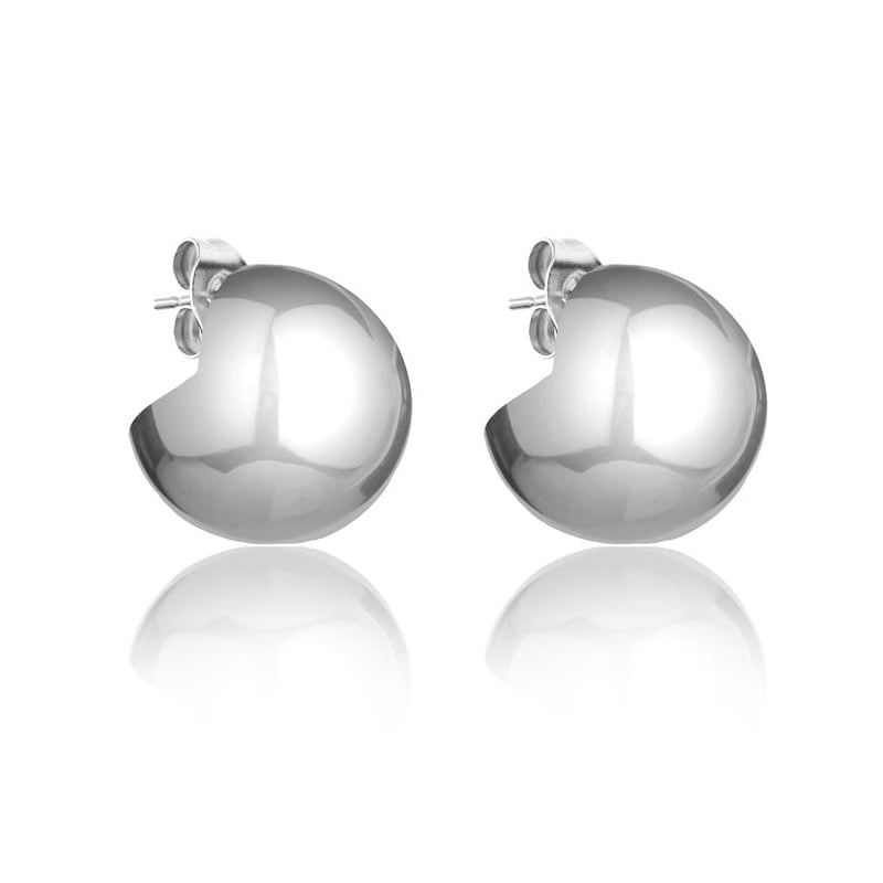 Ocelové náušnice Carter Silver Earrings MCE24036S Marc Malone