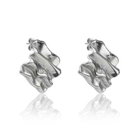 Moderní ocelové náušnice MCE24015S Marc Malone