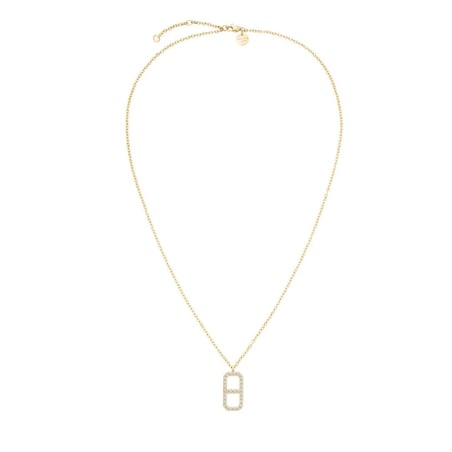 Slušivý pozlacený náhrdelník Fine Octagon JNOCG-J1183 Rosefield