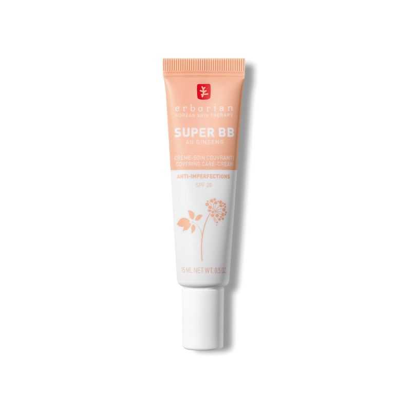 BB krém SPF 20 Super BB (Covering Care-Cream) Erborian / Odstín: Nude - 15 ml BB krém SPF 20 Super BB (Covering Care-Cream) Erborian / Odstín: Nude - 15 ml