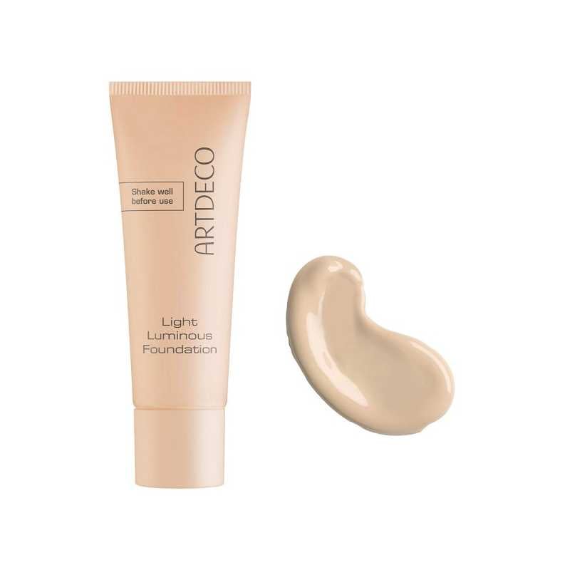Lehký rozjasňující make-up (Light Luminious Foundation) Artdeco / Odstín: 20 Cool / Soft Caramel - 25 ml