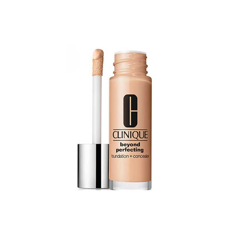 Hydratační make-up a korektor v jednom (Beyond Perfecting Foundation + Concealer) Clinique / Odstín: 18 Sand - 30 ml Hydratační make-up a korektor v jednom (Beyond Perfecting Foundation + Concealer) Clinique / Odstín: 18 Sand - 30 ml
