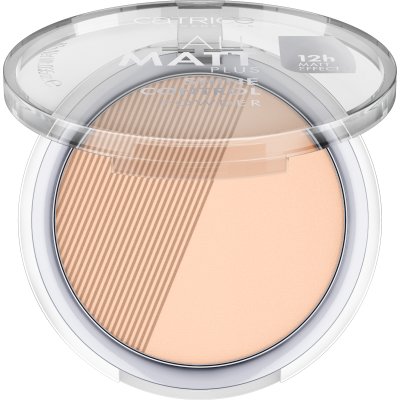 Matující pudr All Matt Plus (Shine Control Powder) Catrice / Odstín: 030 Warm Beige - 10 g