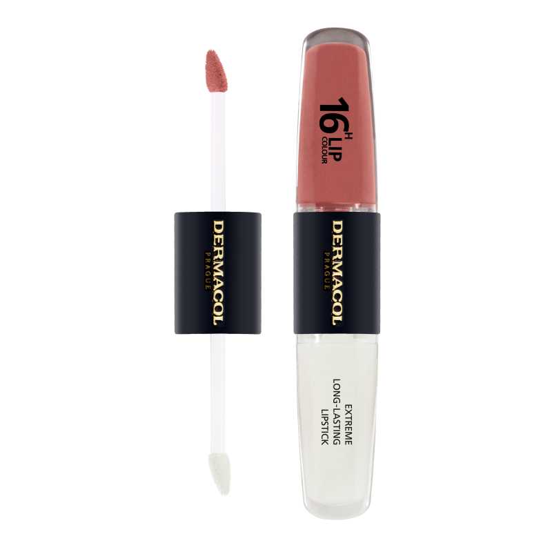Dlouhotrvající dvoufázová barva na rty a lesk 16H Lip Colour (Extreme Long-Lasting Lipstick) 4 + Dermacol / Odstín: 39 - 4 ml Dlouhotrvající dvoufázová barva na rty a lesk 16H Lip Colour (Extreme Long-Lasting Lipstick) 4 + Dermacol / Odstín: 39 - 4 ml