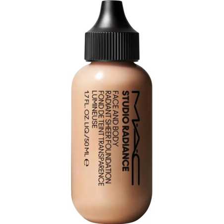 Voděodolný make-up Studio Radiance (Face and Body Radiant Sheer Foundation) Mac Cosmetics / Odstín: W5 - 50 ml