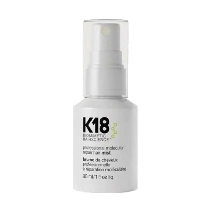 Vlasový sprej pro poškozené vlasy (Professional Molecular Repair Hair Mist) K18 - 30 ml Vlasový sprej pro poškozené vlasy (Professional Molecular Repair Hair Mist) K18 - 30 ml