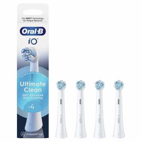 Náhradní kartáčkové hlavice Ultimate Clean iO White Oral B - 4 ks