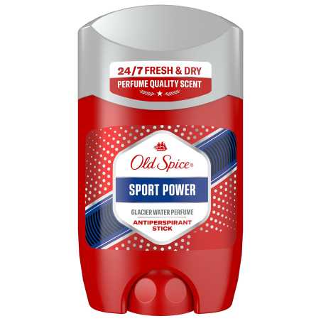 Tuhý antiperspirant Sport Power (Antiperspirant Stick) Old Spice - 50 ml