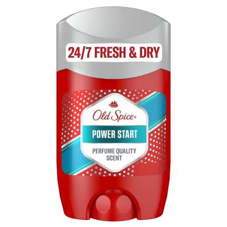 Tuhý antiperspirant Power Start (Antiperspirant Stick) Old Spice - 50 ml