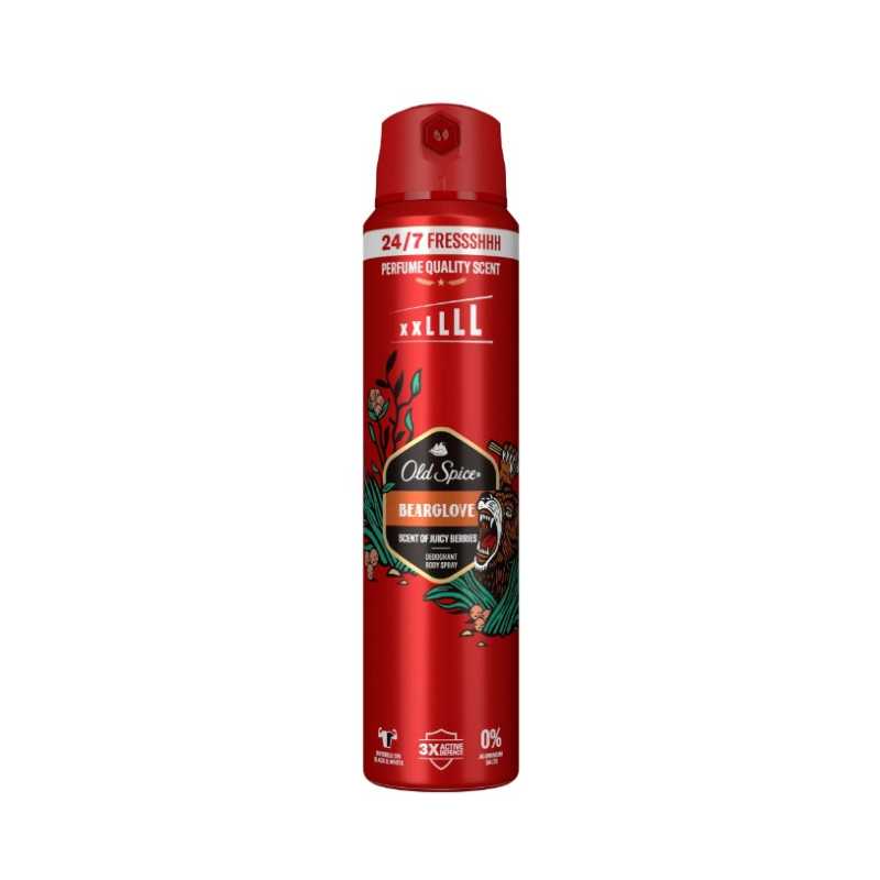 Deodorant ve spreji Bearglove (Deodorant Body Spray) Old Spice - 250 ml Deodorant ve spreji Bearglove (Deodorant Body Spray) Old Spice - 250 ml