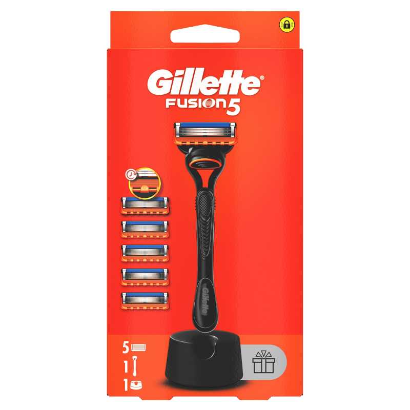 Holicí strojek Gillette Fusion + 5 hlavic Gillette Holicí strojek Gillette Fusion + 5 hlavic Gillette