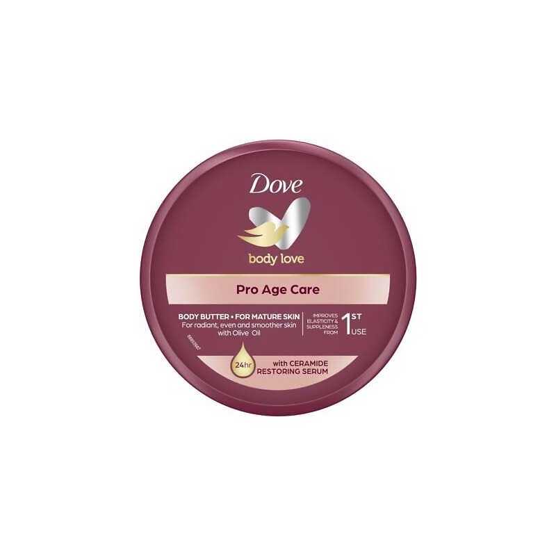 Tělové máslo pro zralou pokožku Pro Age (Body Butter) Dove - 250 ml