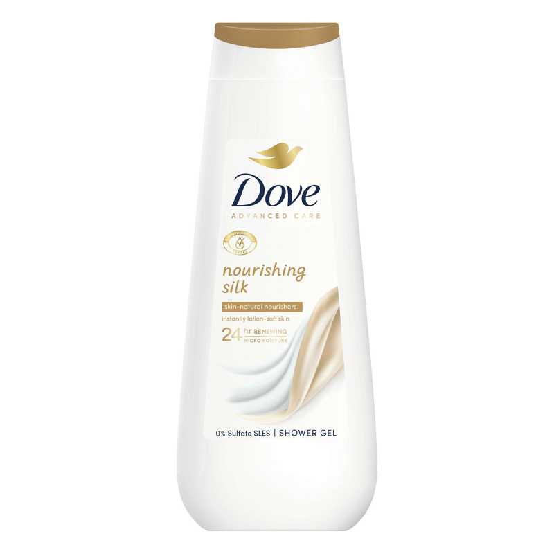 Vyživující sprchový gel Advanced Care Nourishing Silk (Shower Gel) Dove - 400 ml Vyživující sprchový gel Advanced Care Nourishing Silk (Shower Gel) Dove - 400 ml