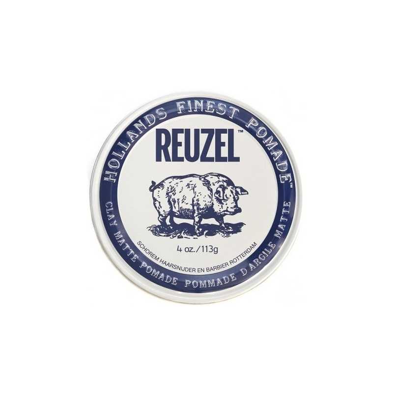 Matující pomáda na vlasy s jílem (Clay Matte Pomade) Reuzel - 95 g Matující pomáda na vlasy s jílem (Clay Matte Pomade) Reuzel - 95 g