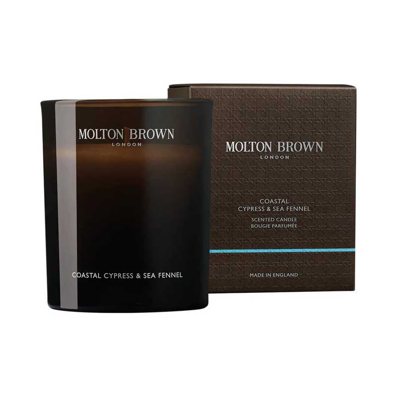 Vonná svíčka Coastal Cypress & Sea Fennel (Scented Candle) Molton Brown - 190 g