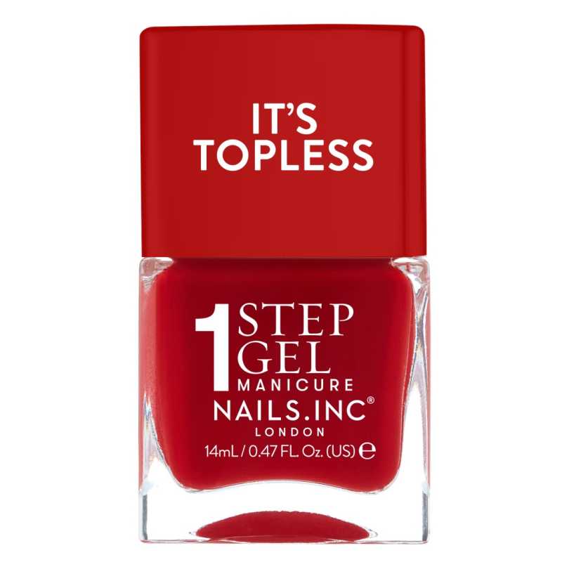 Lak na nehty It’s Topless (Nail Polish) Nails.Inc / Odstín: Lily - 14 ml