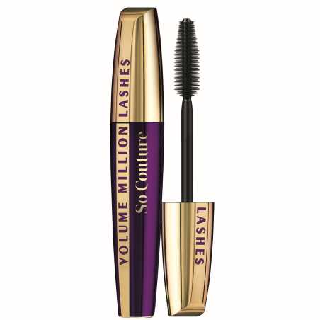 Objemová řasenka Volume Million Lashes So Couture L'Oréal Paris / Odstín: Black - 9,5 ml