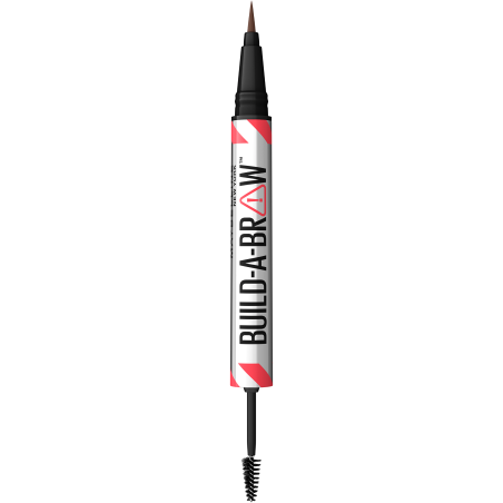 Fix a gel na obočí Build A Brow (Brow Pen + Sealing Gel) Maybelline / Odstín: 260 Deep Brown