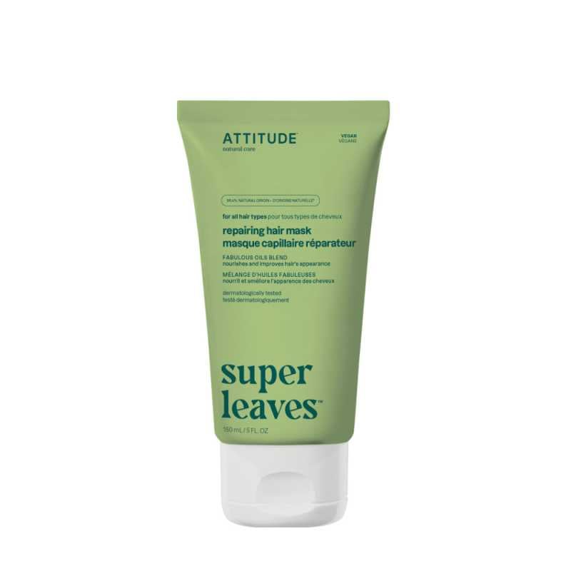 Regenerační maska na vlasy Super Leaves (Repairing Hair Mask) Attitude - 150 ml Regenerační maska na vlasy Super Leaves (Repairing Hair Mask) Attitude - 150 ml