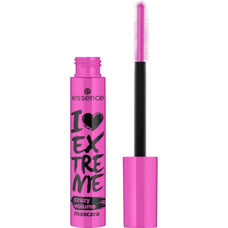 Objemová řasenka I love Extreme Crazy Volume (Mascara) Essence / Odstín: Black - 12 ml Objemová řasenka I love Extreme Crazy Volume (Mascara) Essence / Odstín: Black - 12 ml