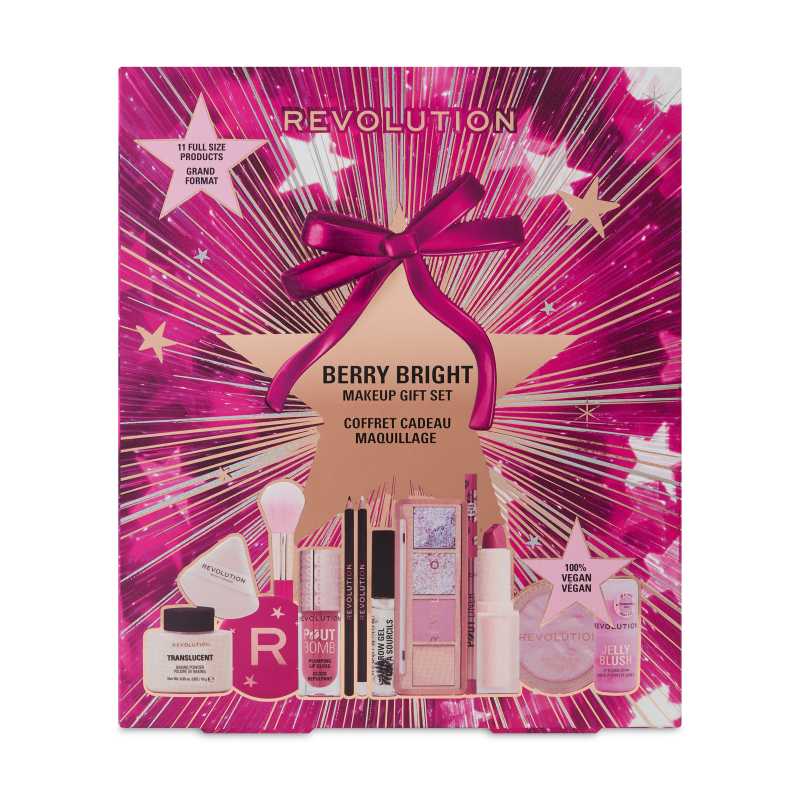 Dárková sada Berry Bright Beauty Make-up Set Revolution Dárková sada Berry Bright Beauty Make-up Set Revolution