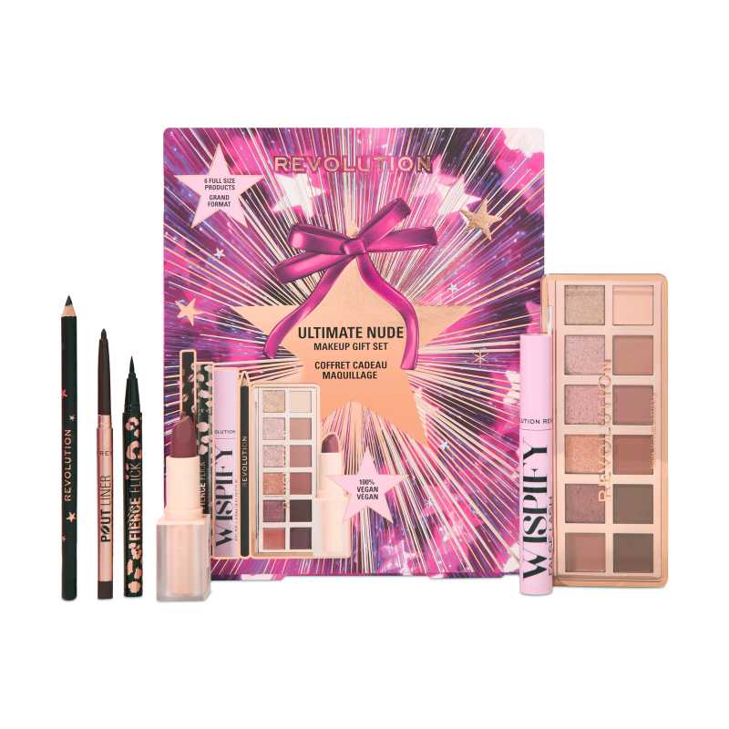 Dárková sada Ultimate Nude Make Up Gift Set Revolution Dárková sada Ultimate Nude Make Up Gift Set Revolution