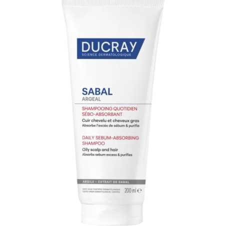Šampon absorbující maz Sabal (Daily Sebum-Absorbing Shampoo) Ducray - 200 ml