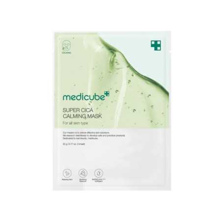 Zklidňující pleťová maska Super Cica (Calming Face Mask) Medicube - 22 g