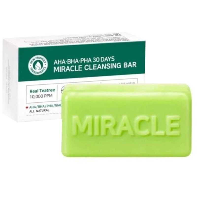 Čisticí pleťové mýdlo AHA BHA PHA 30 Days (Miracle Cleansing Bar) Some By Mi - 106 g Čisticí pleťové mýdlo AHA BHA PHA 30 Days (Miracle Cleansing Bar) Some By Mi - 106 g