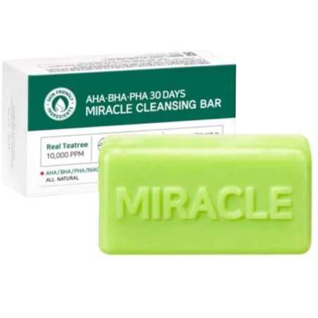 Čisticí pleťové mýdlo AHA BHA PHA 30 Days (Miracle Cleansing Bar) Some By Mi - 106 g