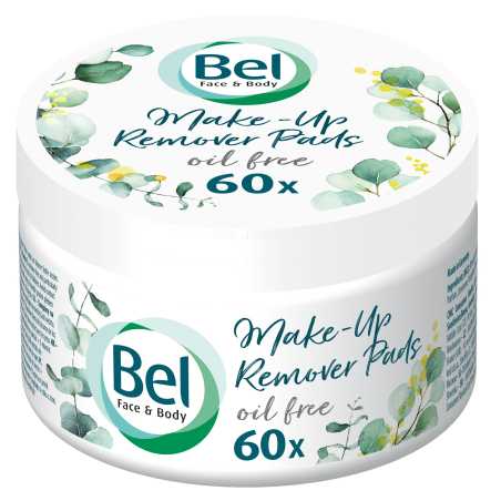 Vlhčené odličovací tampony s Aloe vera Face & Body (Make-Up Remover Pads) Bel - 60 ks