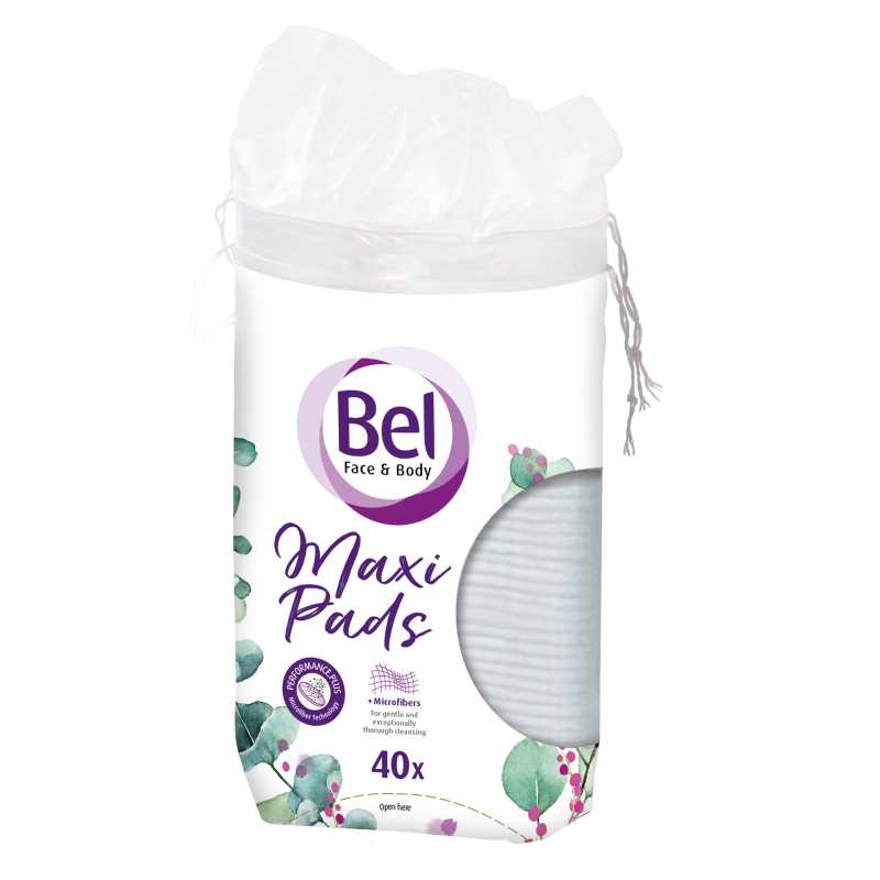 Oválné odličovací tampony Maxi Face & Body Cosmetic Bel - 40 ks Oválné odličovací tampony Maxi Face & Body Cosmetic Bel - 40 ks