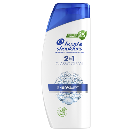 Šampon a kondicionér 2v1 Classic Clean (Anti-Dandruff Shampoo & Conditioner) Head & Shoulders - 400 ml