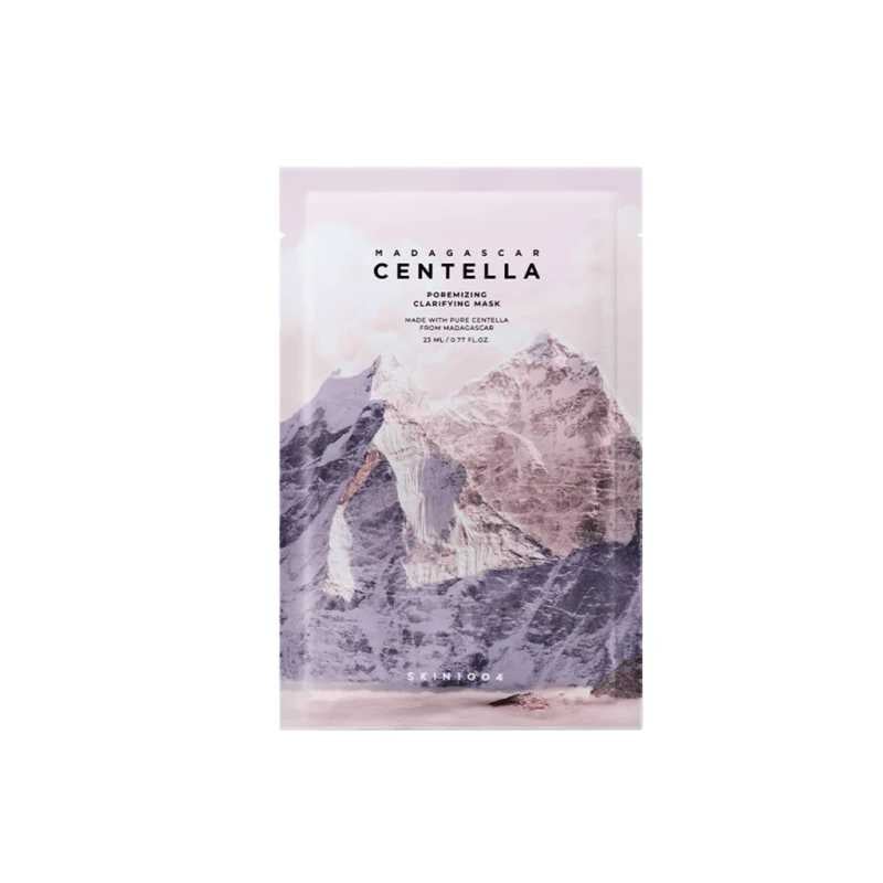 Hloubkově čisticí plátýnková maska Madagascar Centella (Poremizing Clarifyng Mask) Skin1004 - 23 ml