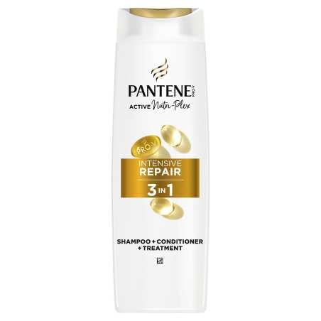 Šampon a kondicionér 3v1 Intensive Repair (Shampoo + Conditioner + Treatment) Pantene - 325 ml
