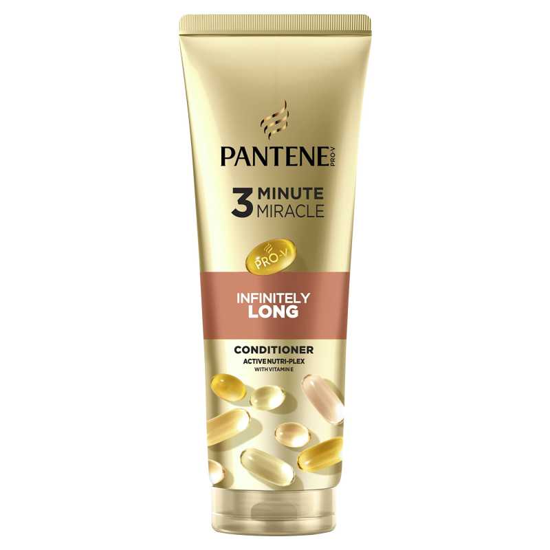 Kondicionér pro dlouhé vlasy 3 Minute Miracle Infinite Long (Conditioner) Pantene - 220 ml Kondicionér pro dlouhé vlasy 3 Minute Miracle Infinite Long (Conditioner) Pantene - 220 ml