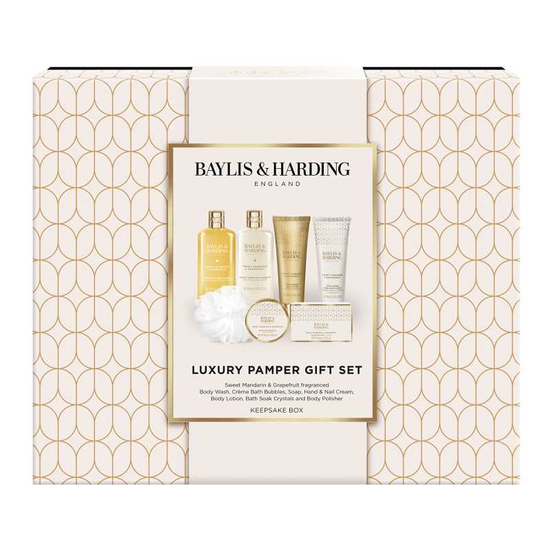 Dárková sada Mandarinka & Grapefruit Luxury Baylis & Harding - 7 ks Dárková sada Mandarinka & Grapefruit Luxury Baylis & Harding - 7 ks