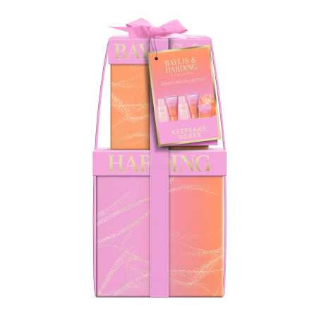 Dárková sada Jojoba, Vanilka & Mandlový olej Baylis & Harding - 6 ks