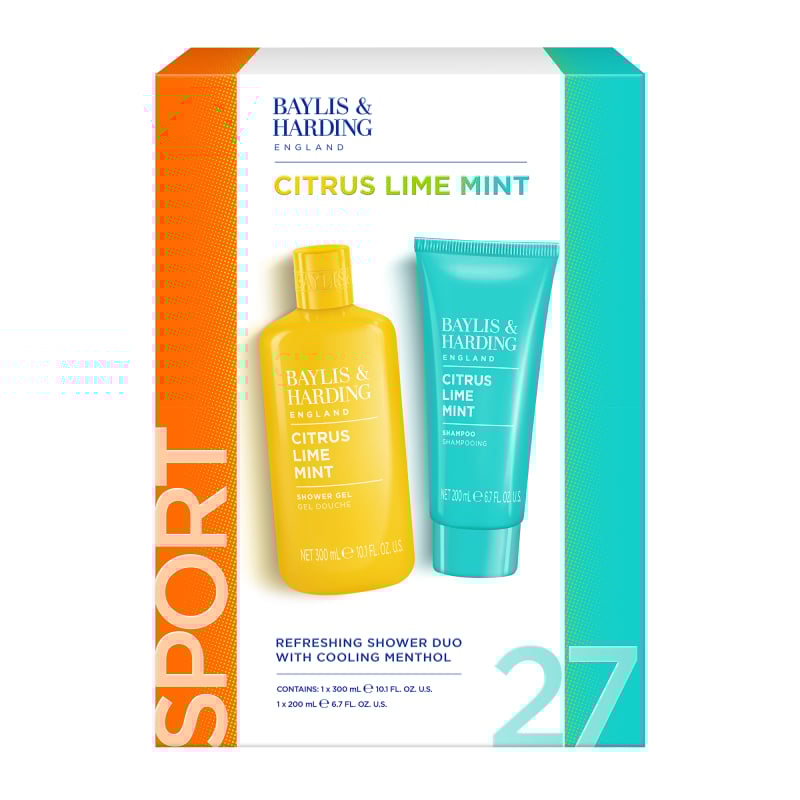 Dárková sada Citron, Limetka & Máta Baylis & Harding - 2 ks