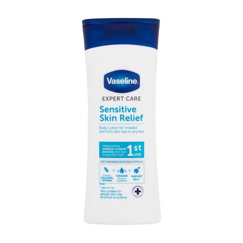 Tělové mléko Expert Care Sensitive Skin Relief (Body Lotion) Vaseline - 400 ml