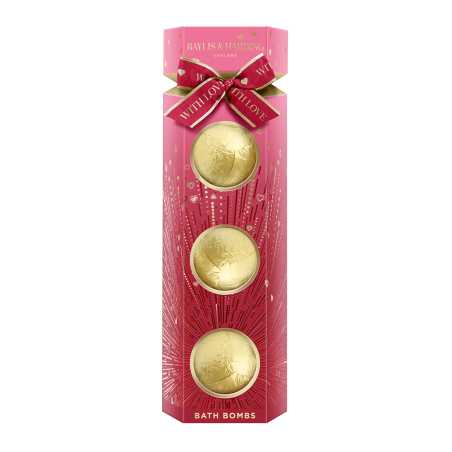 Dárková sada Midnight Cherry 3 × Baylis & Harding - 100 g