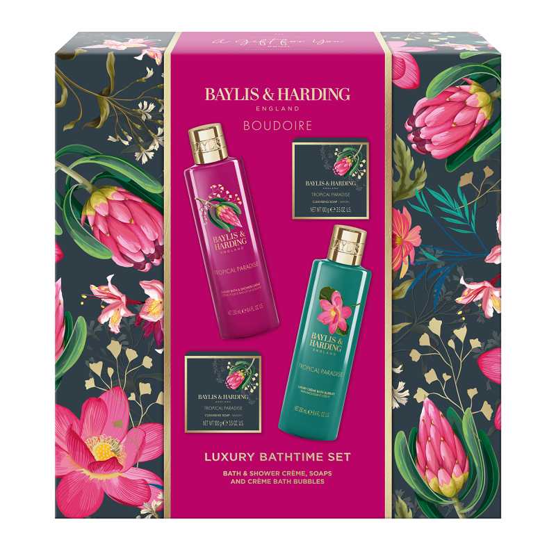Dárková sada Boudoire / Tropical Paradise Baylis & Harding - 4 ks Dárková sada Boudoire / Tropical Paradise Baylis & Harding - 4 ks