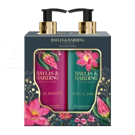 Dárková sada Boudoire / Tropical Paradise 2 × Baylis & Harding - 300 ml