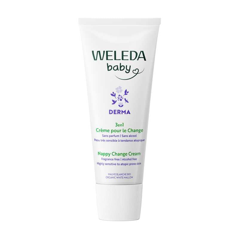 Krém na zadeček 3v1 Derma (Nappy Change Cream) Weleda - 50 ml