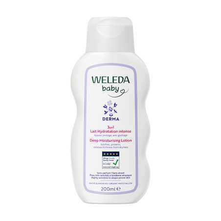 Hydratační mléko 3v1 Derma (Deep Moisturising Lotion) Weleda - 200 ml