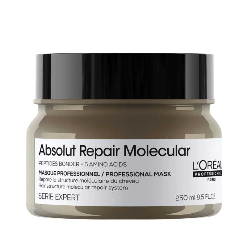 Maska pro poškozené vlasy Absolute Repair Molecular (Professional Mask) L'Oréal Professionnel - 150 ml Maska pro poškozené vlasy Absolute Repair Molecular (Professional Mask) L'Oréal Professionnel - 150 ml