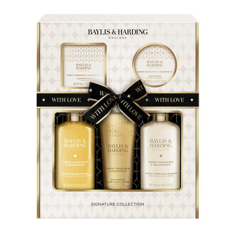 Dárková sada Mandarinka & Grapefruit Set Baylis & Harding - 5 ks