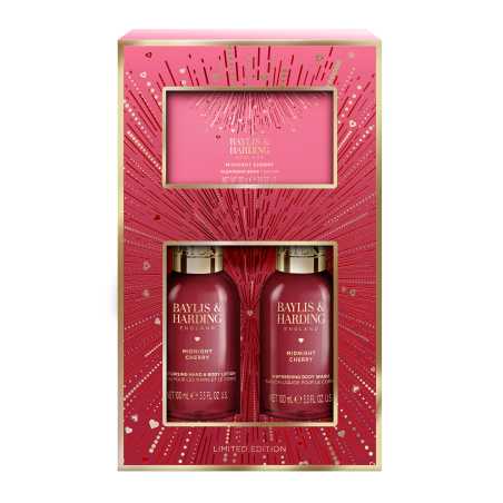 Dárková sada Midnight Cherry Baylis & Harding - 3 ks